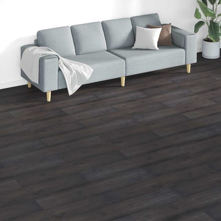 vidaXL - Vloerplanken - Eik - donkergrijs - 5,26 - m² - 18 - st - PVC