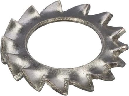 Tandveerring Din6798A M12 Rvs A2 - 100 Stuks