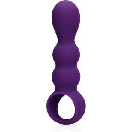 Druppelvormige anale vibrator - Paars