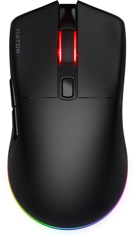 HATOR Pulsar 3 Wireless muis Gamen Ambidextrous RF Wireless + Bluetooth + USB Type-C Optisch 12000 DPI