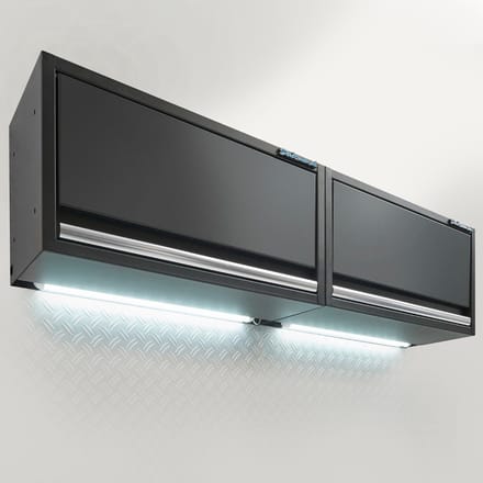 Datona® Dubbele bovenkast Premium Series - Zwart