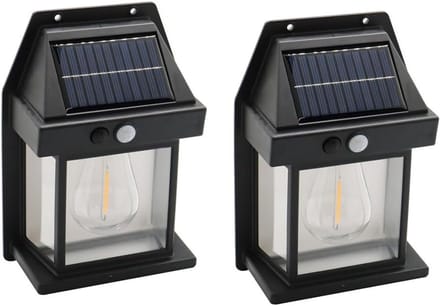 Oplaadbare Buitenlamp met Bewegingssensor - Waterdicht Solair Wandlamp voor Tuin en Huis