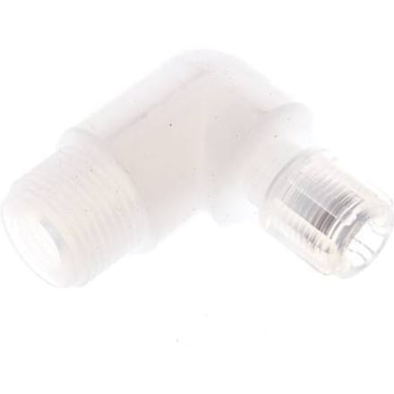 6x4mm & G3/8'' PFA L-Vorm Snijringkoppeling Buitendraad 10bar