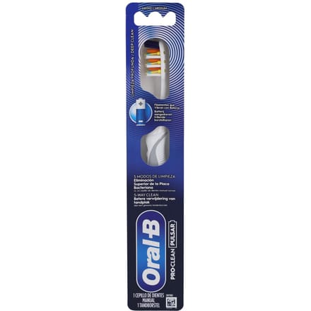 Oral-B Pro-Clean Pulsar Manual Tandborstel Medium 1 Tandenborstel