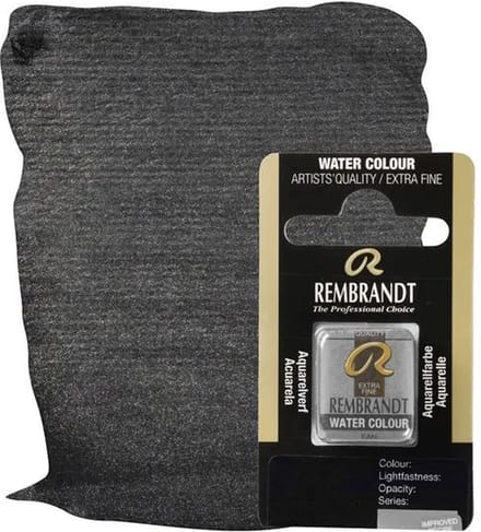Rembrandt water colour napje Graphite (840)