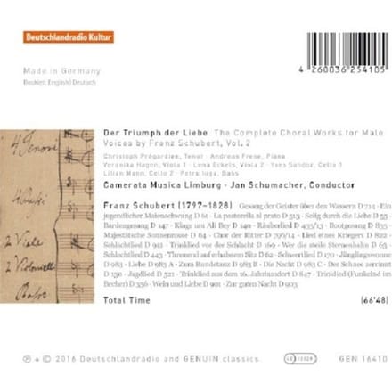 Der Triumph Der Liebe - Franz Schubert