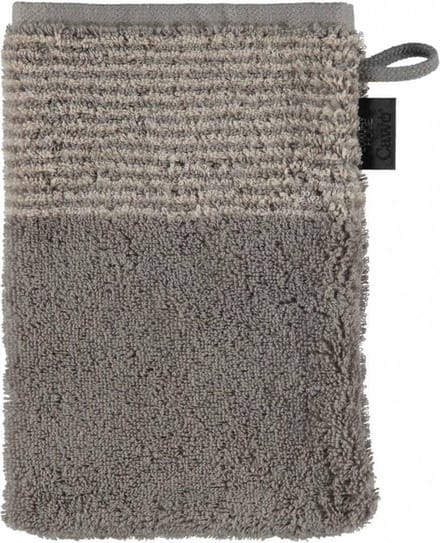 Cawö Two-Tone Washandje - Grafiet - 16x22