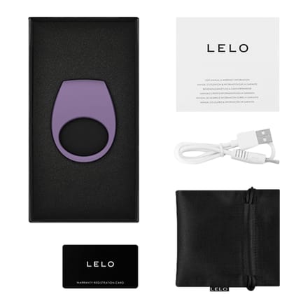 LELO TOR 3 – Vibrerende Ring – App-Gestuurd – 8 Genotsinstellingen – Violet Dusk