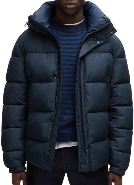 BOSS Omaris Jas Navy - Maat 52 - Heren - Winterjassen