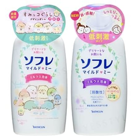 BATHCLIN - Sofre Mild Me Milk Bath Liquid Relaxing Sakura - 720ml
