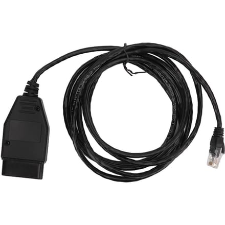 Zwarte Programmeerkabel ENET Interfacekabel OBD2 Programmeerkabel Vervanging voor F-serie 3-serie 5-serie black