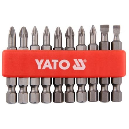 YATO Bitset Schroefbits 50mm 10 Stuks
