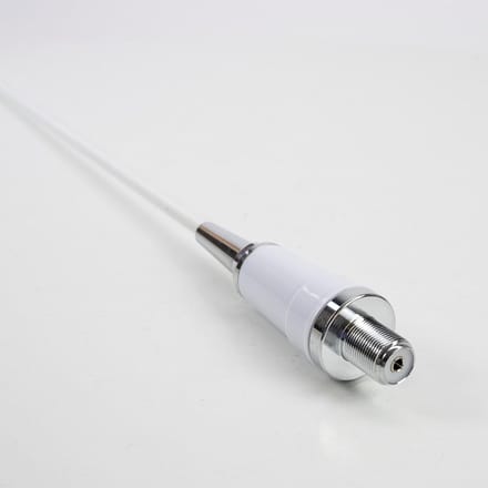 Maritieme Antenne - VHF Antenne - Communicatie op Water - Glasvezel Constructie - 98 cm - Wit