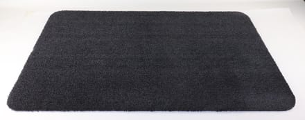 PRIMA - Soft - XL - Badmat - Hangend - WCmat - zwart - antraciet - 60x100cm - antislip