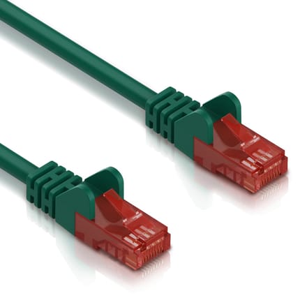 Cat 6 - U/UTP - Netwerkkabel - Patchkabel - Internetkabel - 10 Gbps - 2 meter - Groen - Allteq