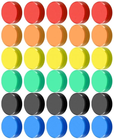 Dailygoods- Koelkastmagneten 30 stuks - Sterke magneten - Decoratieve