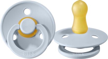 BiBs Fopspeen - Rond - 0-6 Mnd - Baby Blue