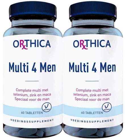 Orthica Multi 4 Men - 2 x 60 tabletten - Voordeelverpakking