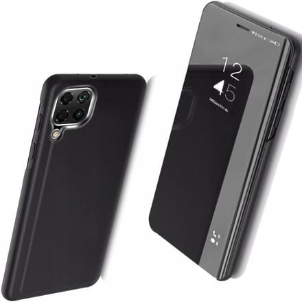 Étui à rabat Clear View Samsung Galaxy M53 5G noir