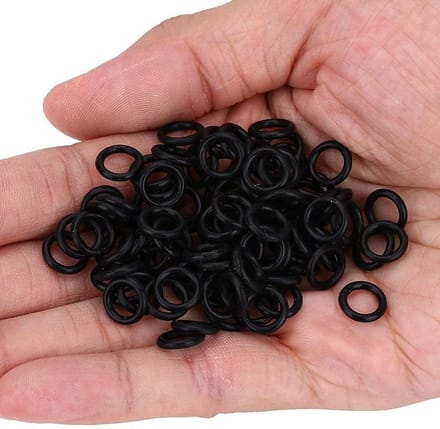 Dailygoods- O-ringen 100pcs - Rubber O-ringen - Vis Accessoires - Wacky Rigging - Duurzaam - Lichtgewicht - Visaccessoires