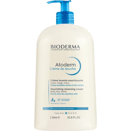 Bioderma - Voedende Gezichtscrème Atoderm Bioderma - Unisex - 1000 ml