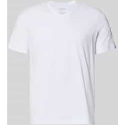 regular fit T-shirt van puur katoen