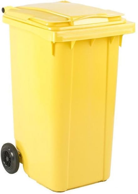 Afvalcontainer 240 liter geel | Kliko