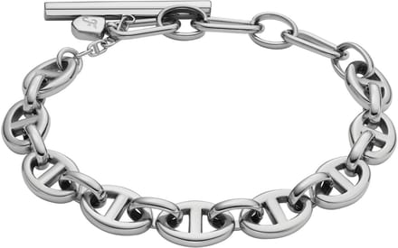 FOSSIL Armband Heritage Bracelet Silver Zilverkleurig