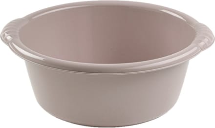 Plasticforte Afwasteiltje - 6 liter - taupe - rond - 34 x 14 cm - afwasbak