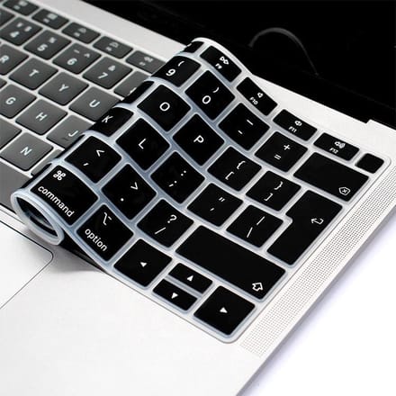 (EU) Keyboard bescherming - Geschikt voor MacBook Air (2018-2019) - Zwart