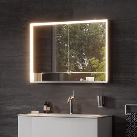Keuco Royal Lumos surface mirror cabinet with mirror heating 14302171304