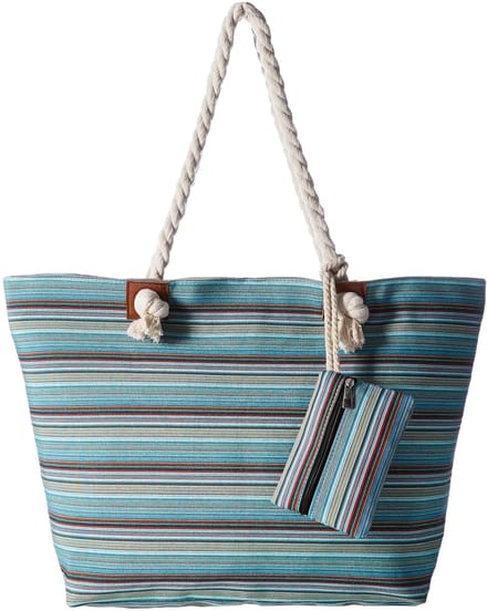 Dailygoods - Ruime Strandtas XXL voor Dames - Badtas met Rits