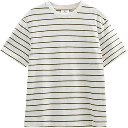 Anerkjendt Akvillads Seersucker T-Shirt wit