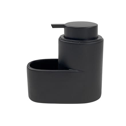 Excellent Houseware Zeeppomp Met Zeepbakje 12.7X13.3X7.8 Cm Zwart/Keramisch