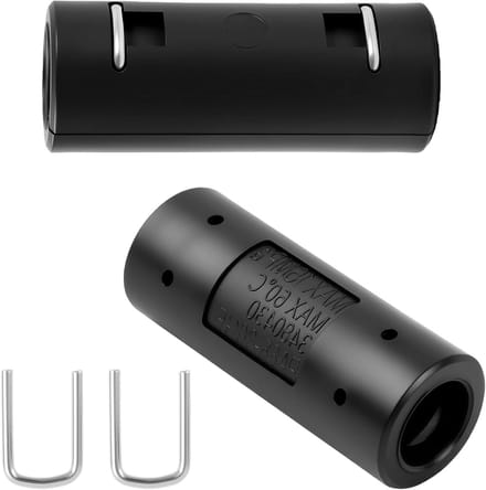 Hogedrukreiniger Adapter - Koppeling Slang - Buiten Reinigen - Quick Connect M22 - 2 stuks - Zwart
