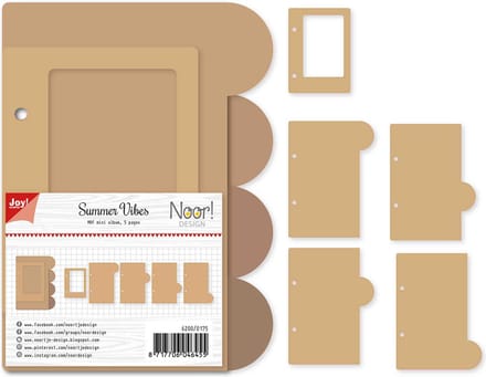 Joy!Crafts MDF Album - mini noor summer vibes