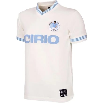 COPA - Maradona Napoli Uitshirt 1984 Retro Voetbalshirt - Heren - Wit - M