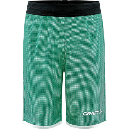 Craft Progress Reversible Short Kinderen - Groen / Wit | Maat: 122/128
