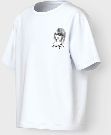 NAME IT - NKFFERN CICONS SS NREG TOP SKY - Meisjes - T-shirts