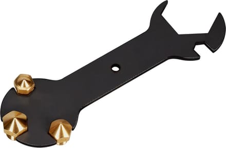 Hiden - Multifunctionele Nozzle Sleutel - Inbussleutel - 3D Pen - 3D printer Filament - 3D printer Bouwpakket - Zwart