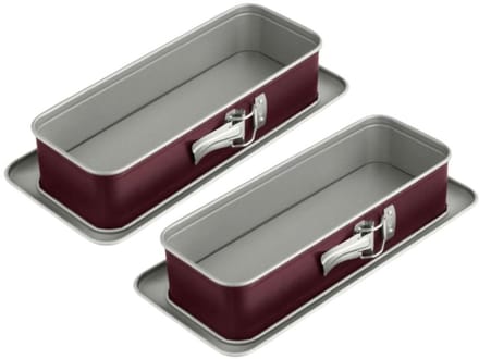Set van 2 cakevormen met scharnier 30 cm Dr. Oetker Back-Liebe Bicolor