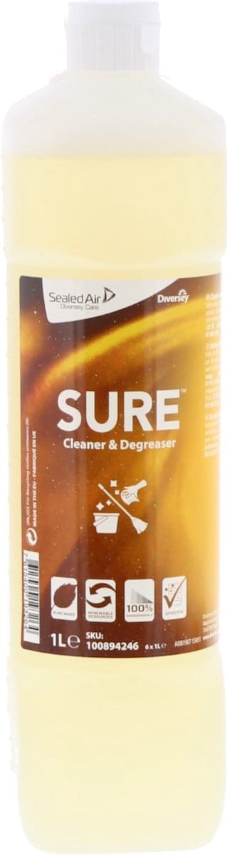 Sure Reiniger en ontvetter - Fles 1 liter