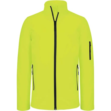 Kariban Softshell jas K401 - Fluorescent Yellow - 3XL