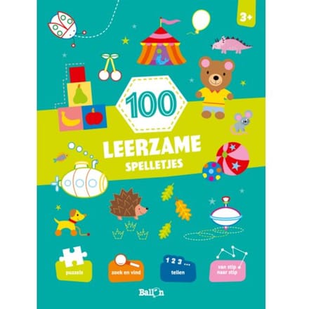 100 Leerzame Spelletjes 3+ - 100 Spelletjes