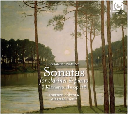 Lorenzo Coppola & Andreas Staier - Brahms: Sonatas For Clarinet & Piano | 6 Klavierstücke Op. 118 (CD)