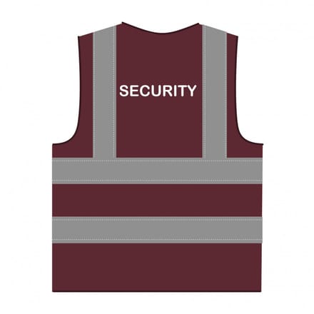 Security hesje RWS bordeauxrood