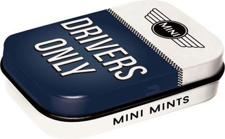 Mini Drivers Only Pepermunt Blik
