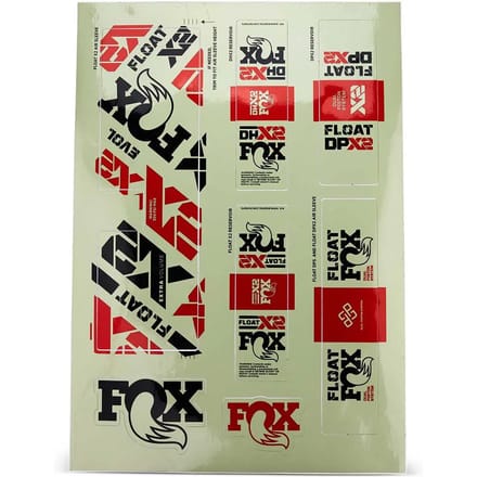 Pistache Stickers, Shock Decal Blad Fox FOX Decal 2021 AM, 38, Factory