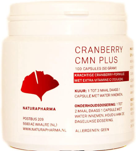 Naturapharma Cranberry Blaas CMN V-capsules 100 st