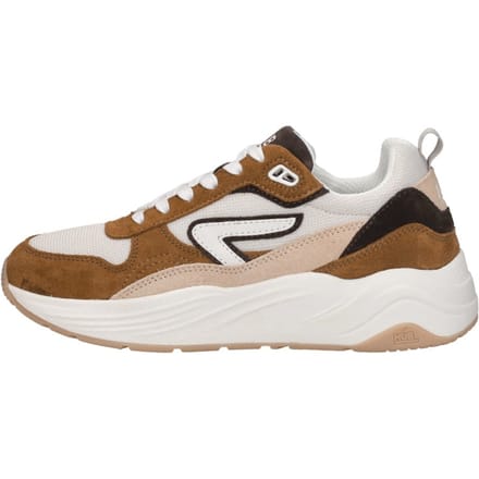 HUB GLIDE Light Beige/Off White/Cognac